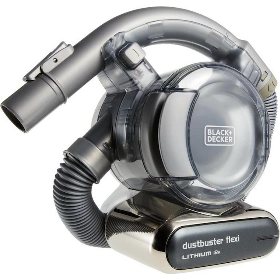 BLACK+DECKER Akku-Handsauger Dustbuster Flexi, silber  