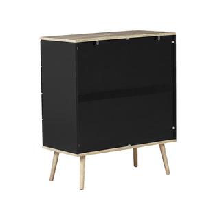 Beliani Commode à 4 tiroirs en MDF Moderne WALPI  