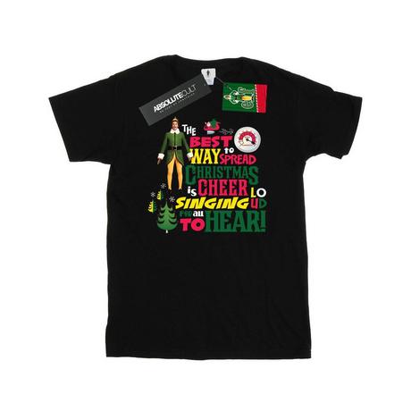 Elf T-shirt Christmas Cheer  