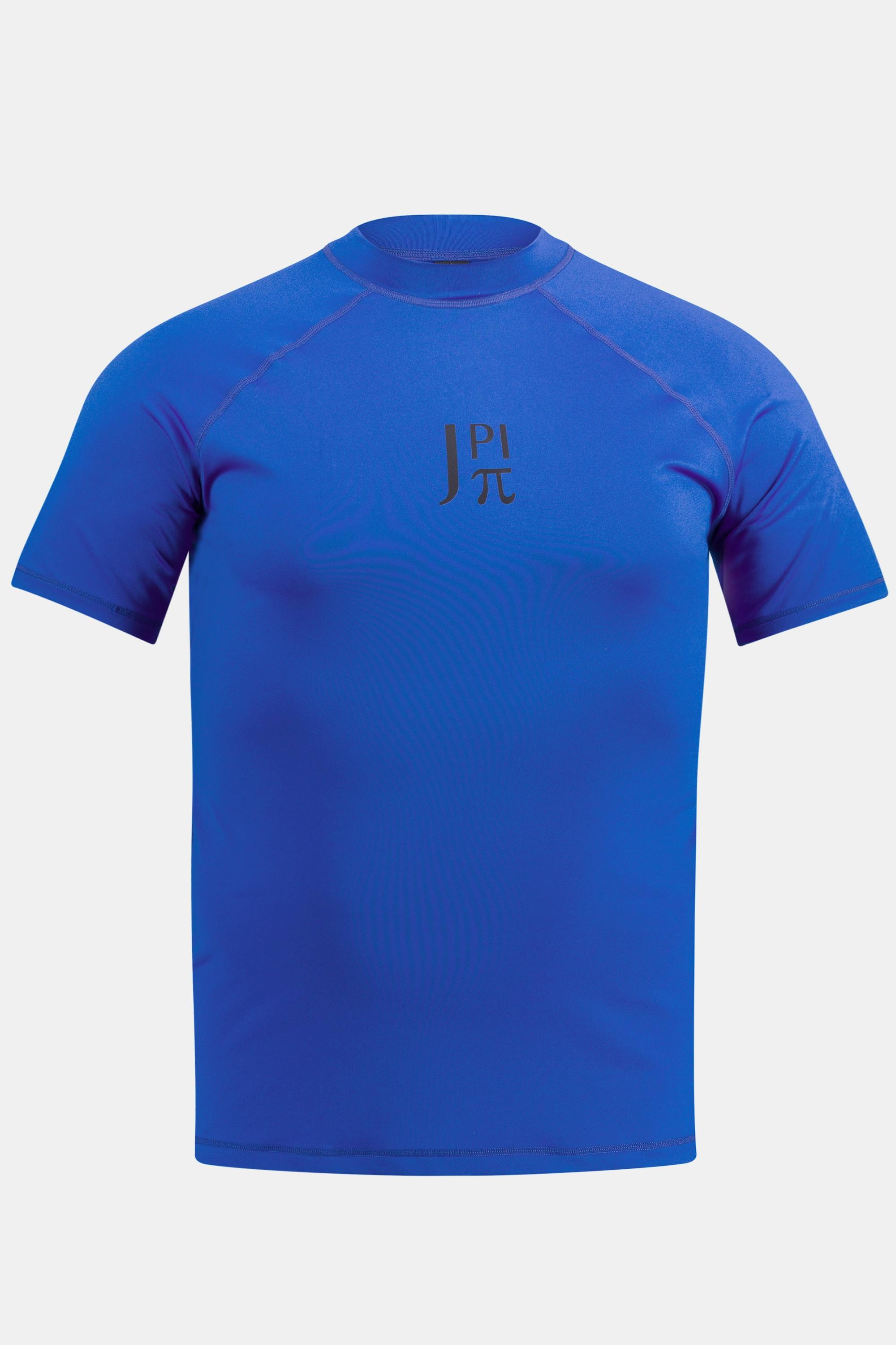 JP1880  Schwimmshirt, Halbarm, Stehkragen, UV-Schutz 