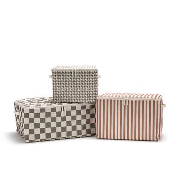 Lot de 3 housses de rangement en polyester