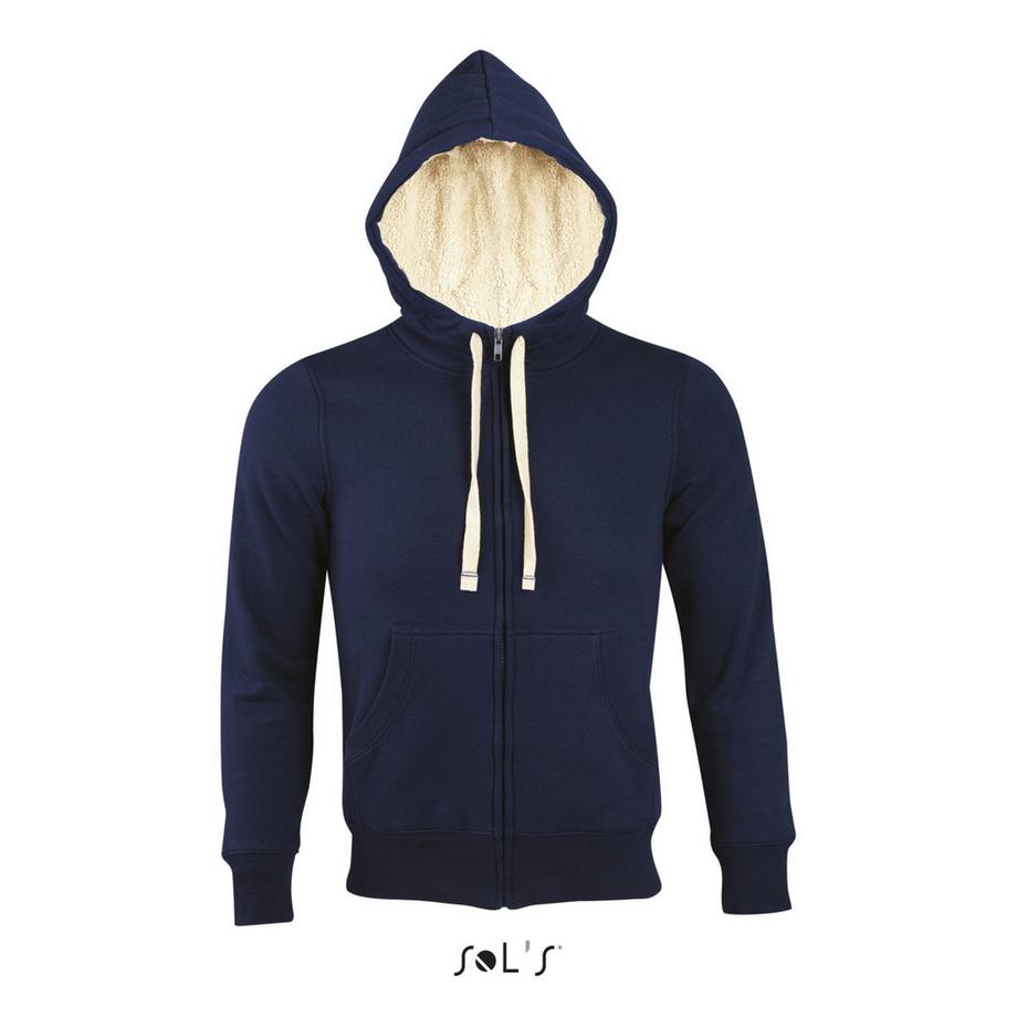 veste à capuche sherpa