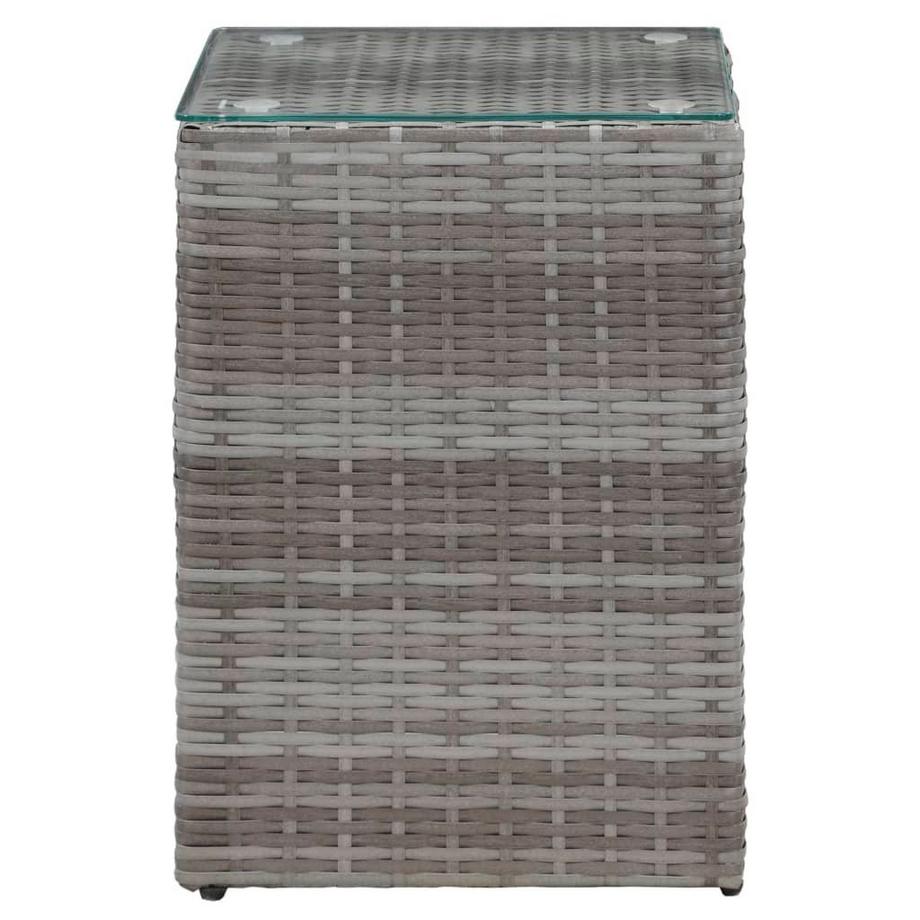 VidaXL tavolino laterale Polirattan  