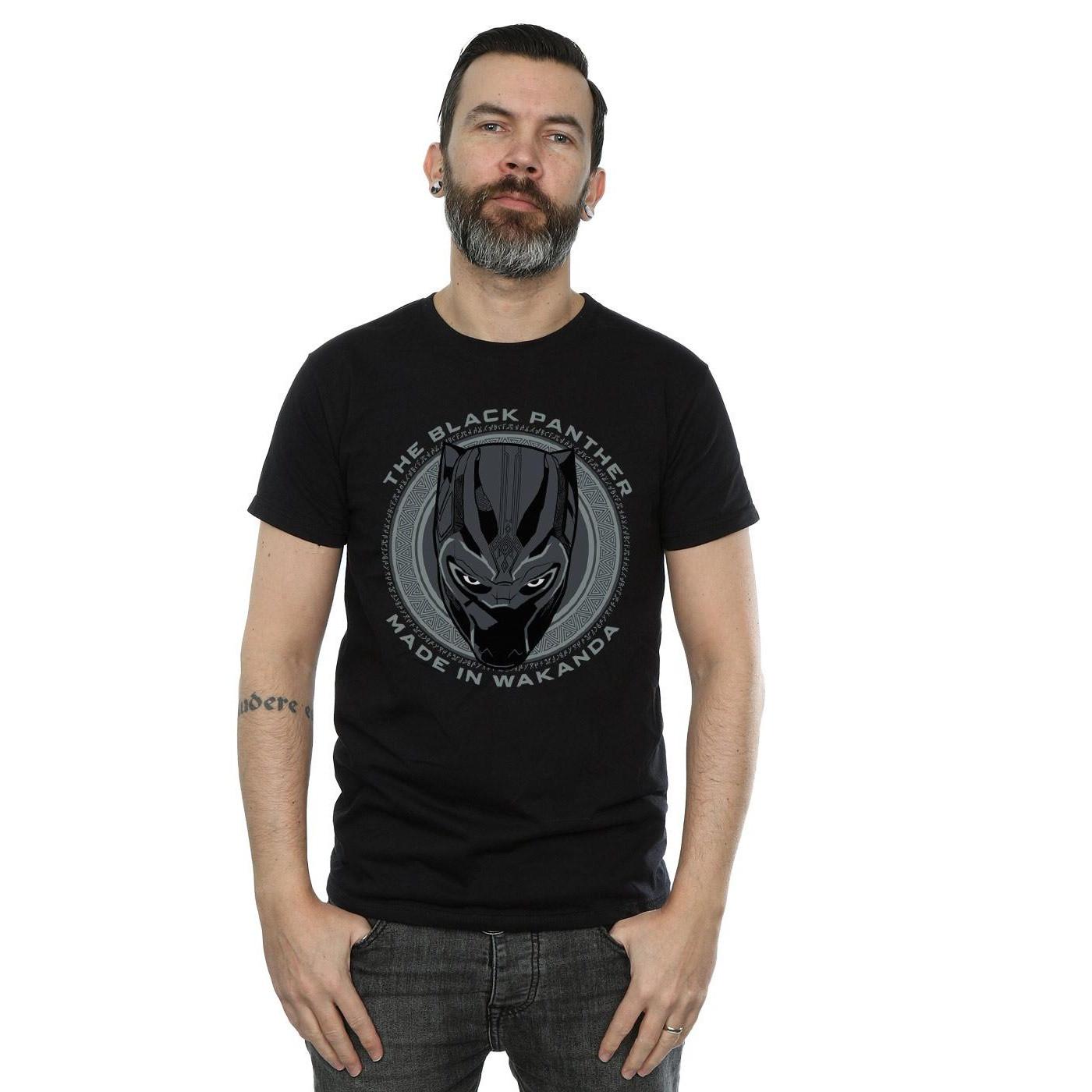 Black Panther Black Panther Made in Wakanda T-shirt stampata  