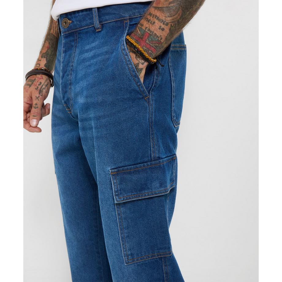 Joe Browns Outlander Denim Cargo Jeans  