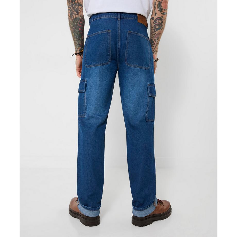 Joe Browns Outlander Denim Cargo Jeans  