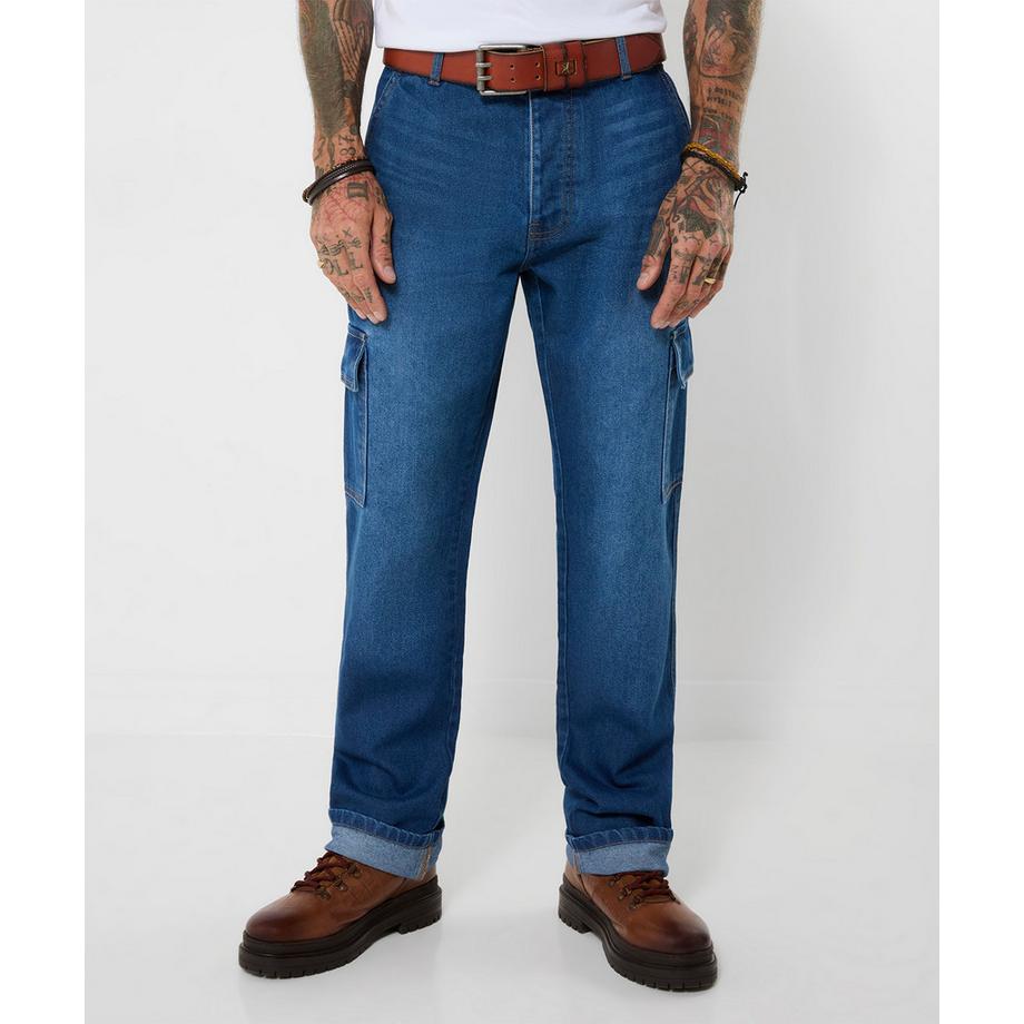 Jean Cargo en Denim Outlander