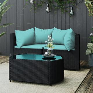 VidaXL Garten lounge set poly-rattan  