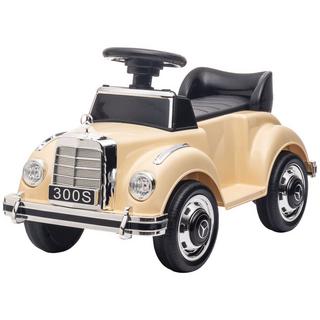 Northio  Voiture à conducteur porté, véhicule pour enfants, véhicule à conducteur porté avec espace de rangement, voiture pour enfants avec porteur anti-bascule pour enfants de 18 à 48 mois, beige, 77,5 x 41,5 x 45 cm Aosom 