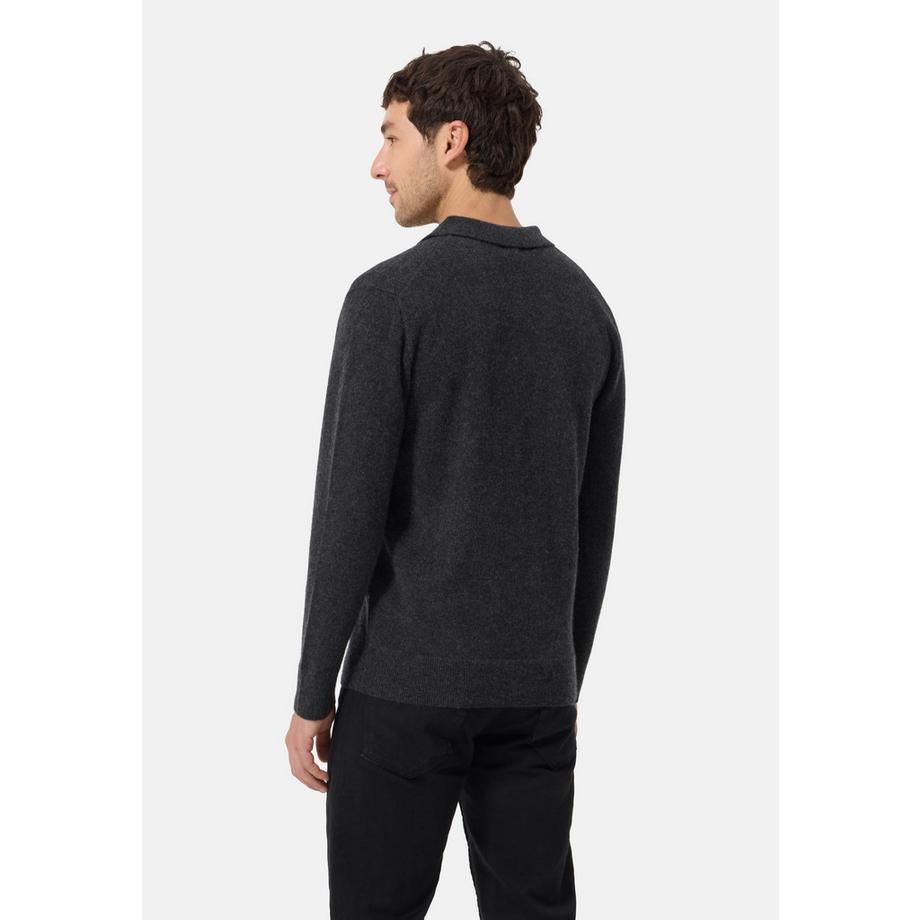 CASH-MERE.CH Polo Cashmere Maniche Lunghe  