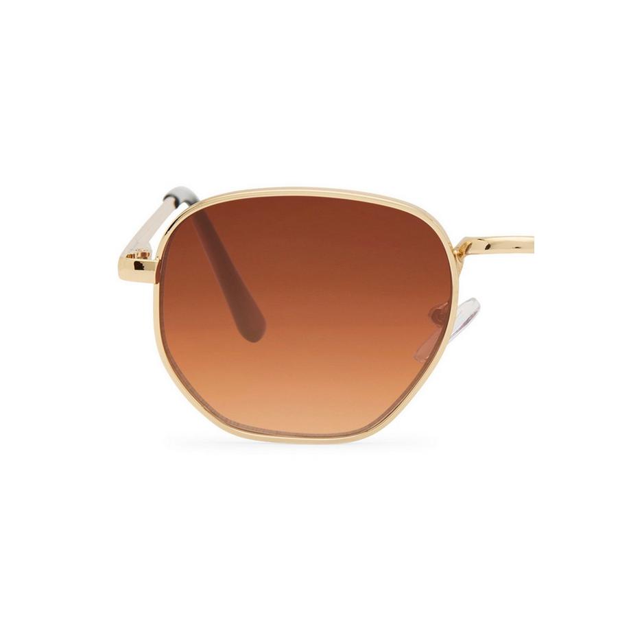 Maxte Lunettes de soleil Retro Rectangle  