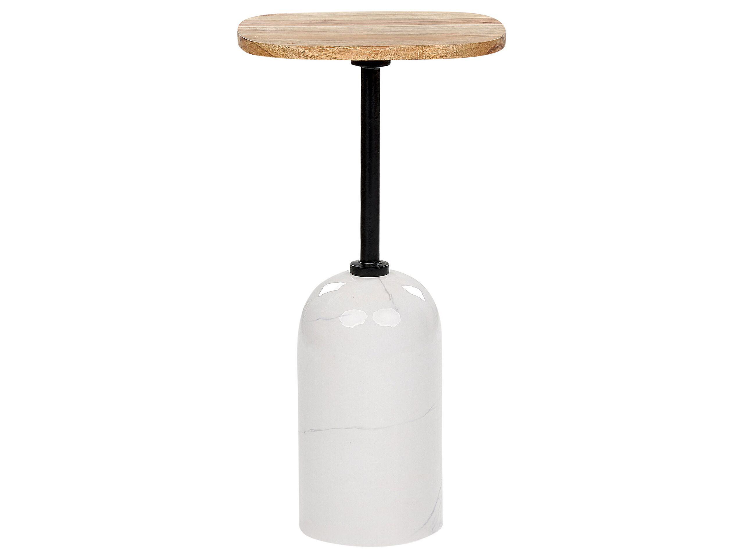 Beliani Table d'appoint en Métal Glamour OASIS  