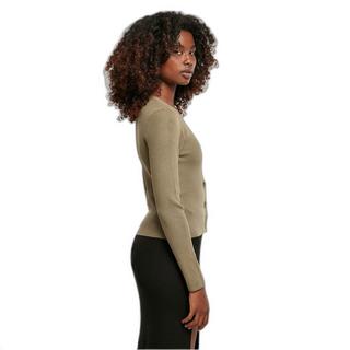 URBAN CLASSICS Cardigan Court en Tricot Côtelé  