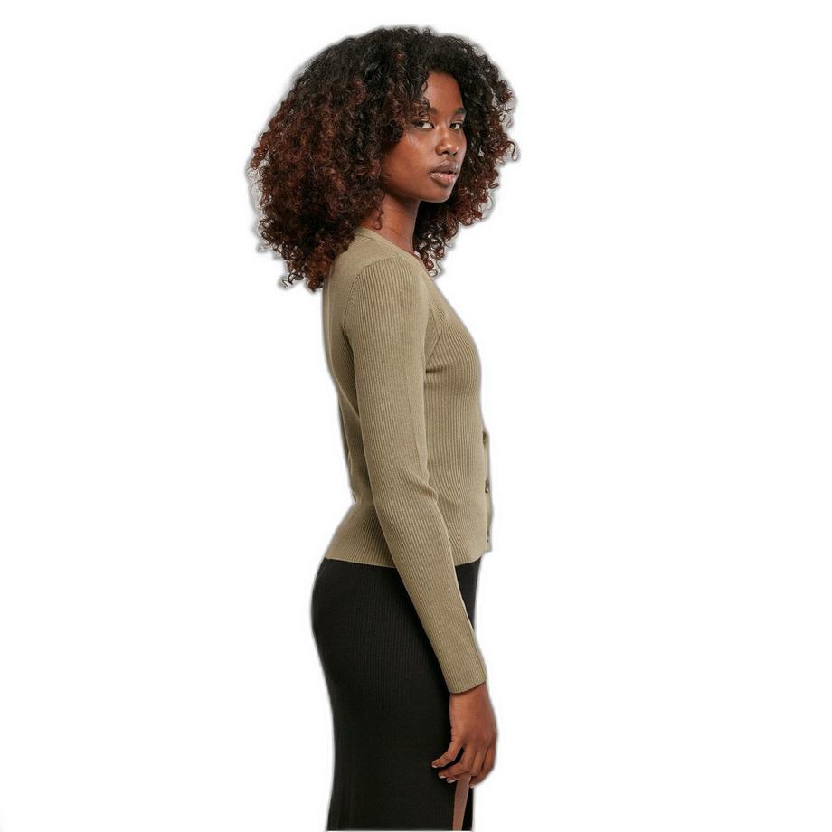 URBAN CLASSICS Rippstrick Kurzer Cardigan  