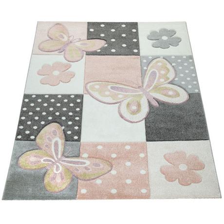 Paco Home Child Carpet Butterflies Karo  