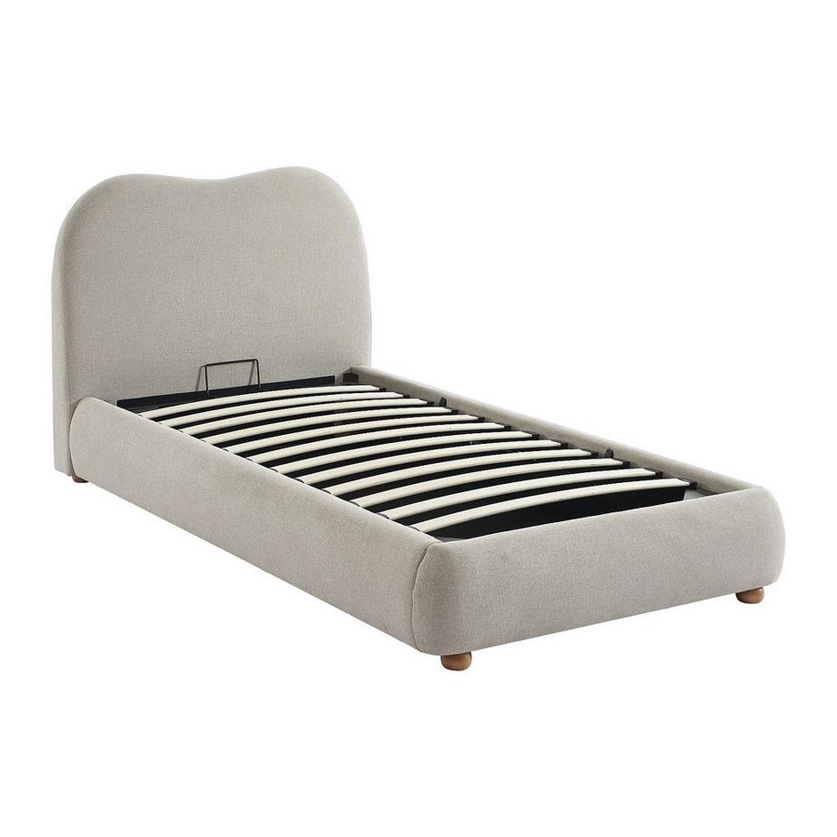 Vente-unique Bett mit Bettkasten VANARI  