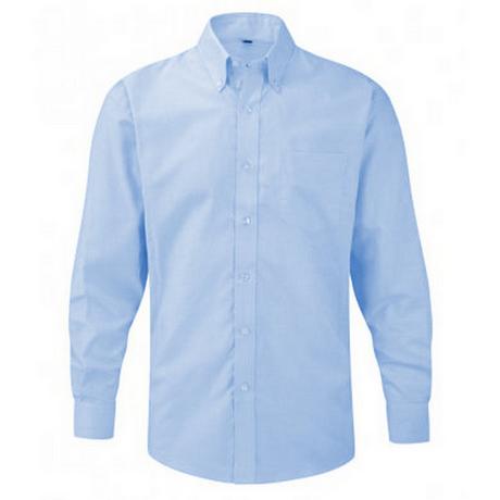 Russell Camicia Oxford Maniche Lunghe Facile Manutenzione  