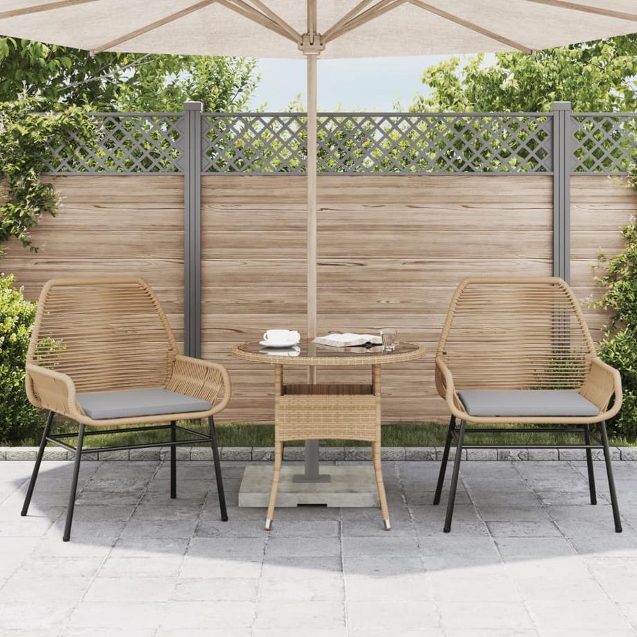 VidaXL Gartenstuhl poly-rattan  