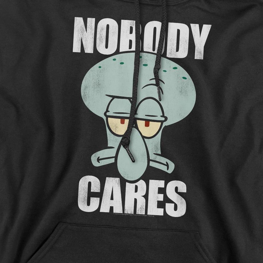 Nickelodeon  Sweat à capuche NOBODY CARES MEME 