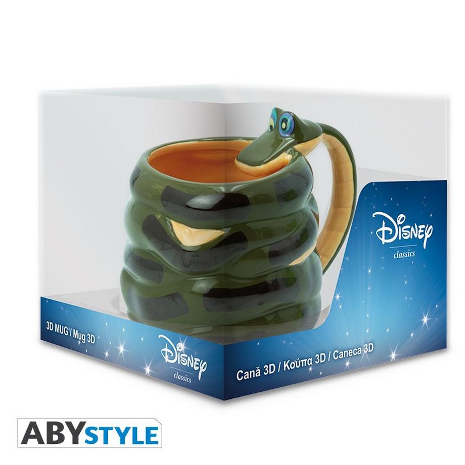 Abystyle  Tazza 3D 450ml Disney Il Libro della Giungla : Kaa 