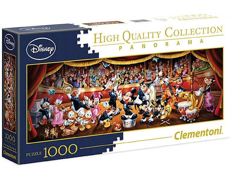 Clementoni  Puzzle Panorama Disney Orchestra (1000Teile) 