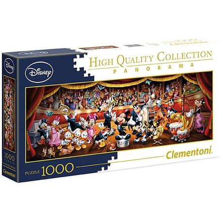 Clementoni  Puzzle Panorama Disney Orchestra (1000Teile) 
