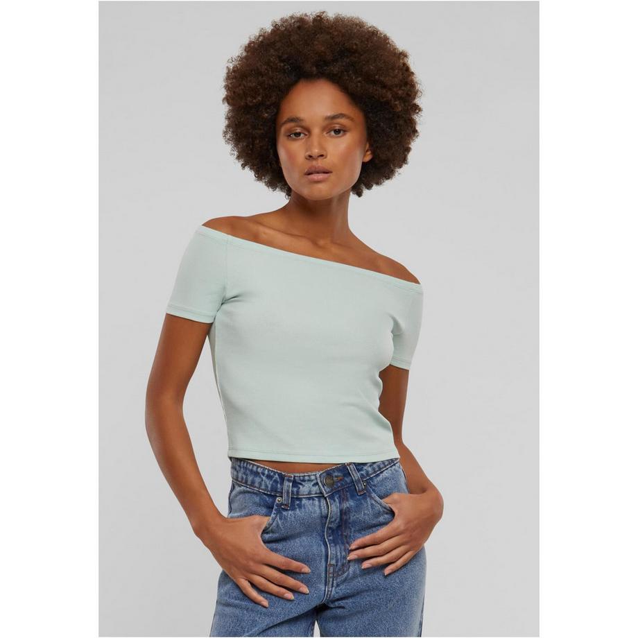 URBAN CLASSICS Organic Off-Shoulder T-Shirt  