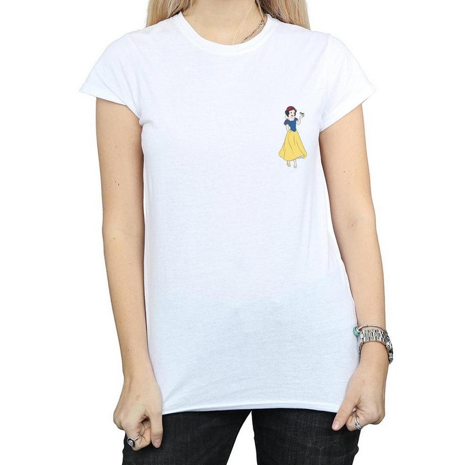 Disney PRINCESS Disney Princess Biancaneve T-shirt Stampa Tasca  