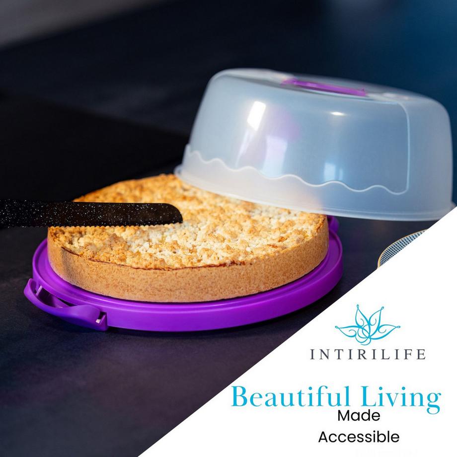 Intirilife Boîte De Transport Pour Gâteaux Et Tartes  