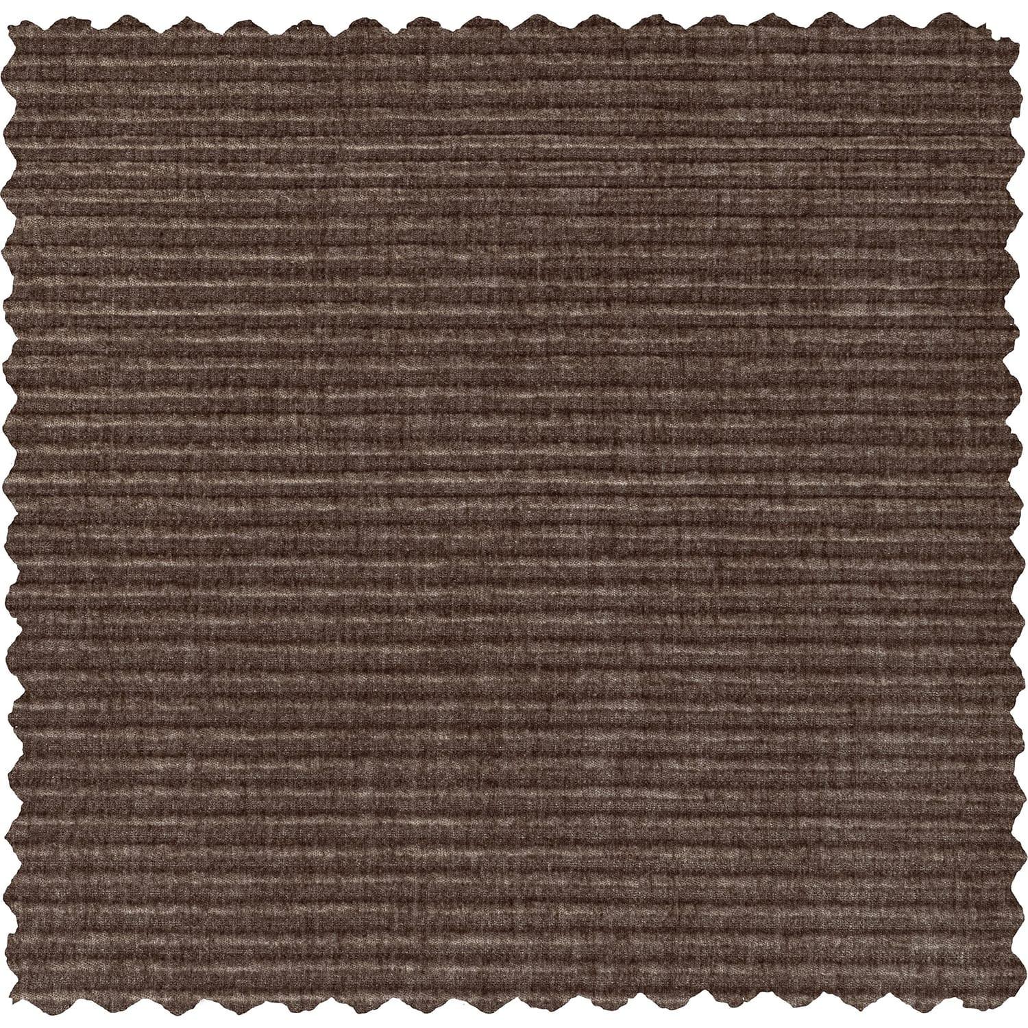 mutoni Sofa Statement 3-Sitzer Ribcord flach taupe 230  