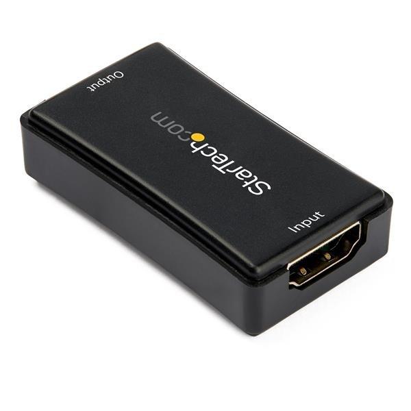 STARTECH.COM  StarTech.com 14m HDMI Verstärker - 4K 60Hz - USB betrieben - HDMI Signalverstärker/Verlängerung - HDMI Inline Repeater/Booster - Aktiver 4K60 HDMI Video Extender - 7.1 Audio Unterstützung 