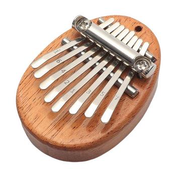 Piano à pouce en bois - Kalimba - 8 touches