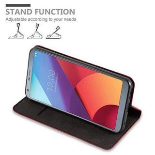 Cadorabo  Housse compatible avec LG G6 - Coque de protection avec fermeture magnétique, fonction de support et compartiment pour carte 