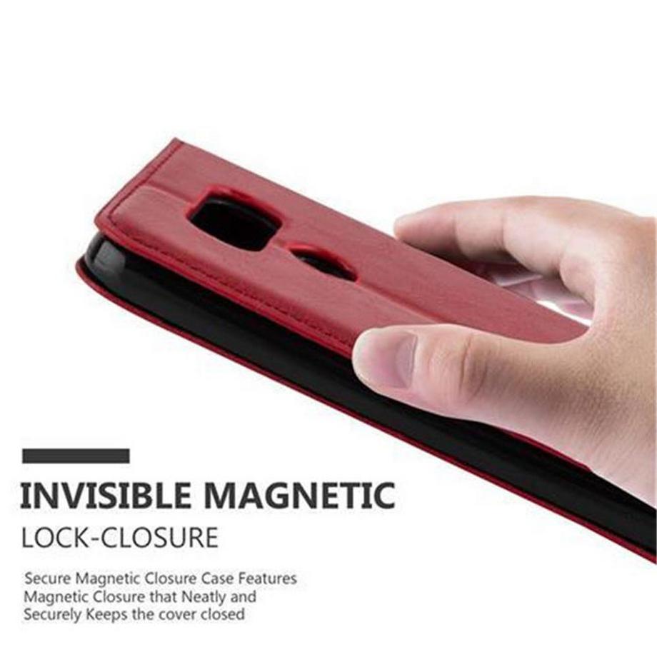 Cadorabo  Cadorabo Hülle kompatibel mit LG G6 - Schutzhülle mit Magnetverschluss, Standfunktion und Kartenfach 