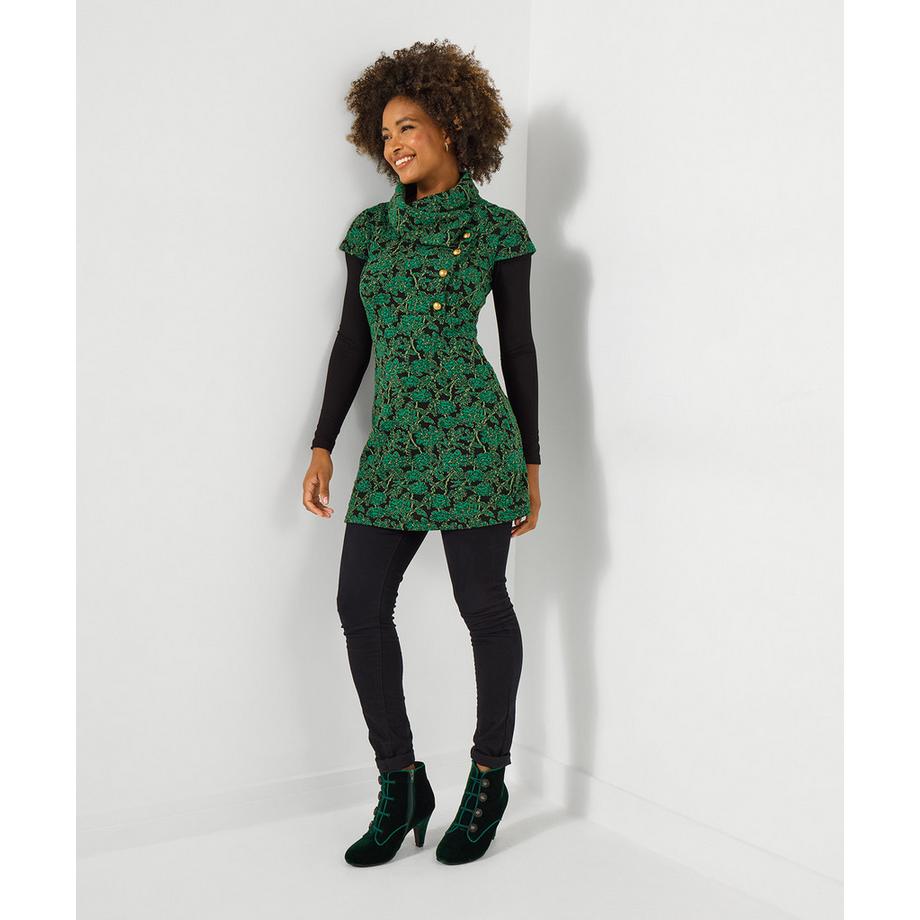 Joe Browns Tunique Jacquard Stretch Imprimé Floral  