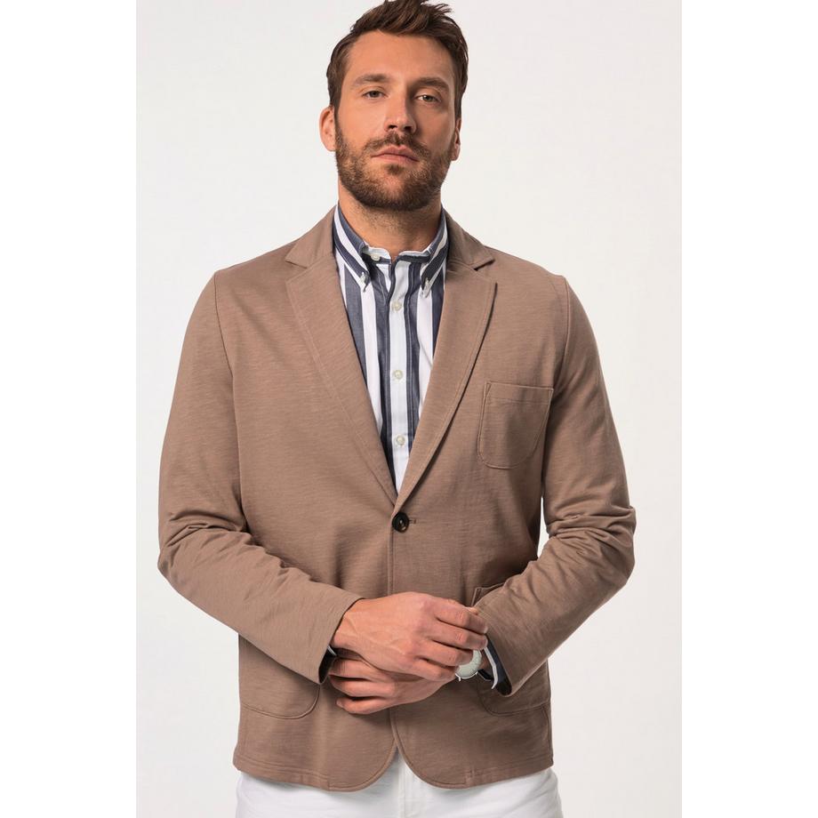 JP1880 Flamm Sweat Sakko Revers aufgesetzte Taschen  