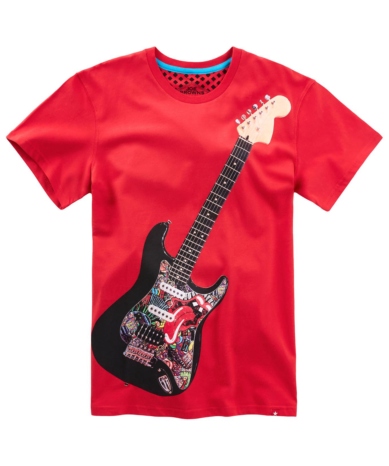 Joe Browns  Rocker-Gitarre-Grafik-T-Shirt 