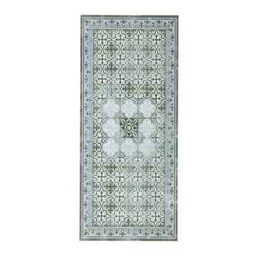 Tapis motif feuillages intérieur/extérieur Weso