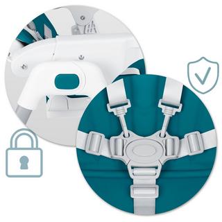 B2X  Sedia da pranzo per bambini Tulo

Funzionale e pratico

- Altezza e posizione regolabili per vassoio e poggiapiedi
- Adatto anche ai bambini più grandi grazie al vassoio estraibile
- Design pieghevole per riporlo facilmente
- Vassoio estraibile con 