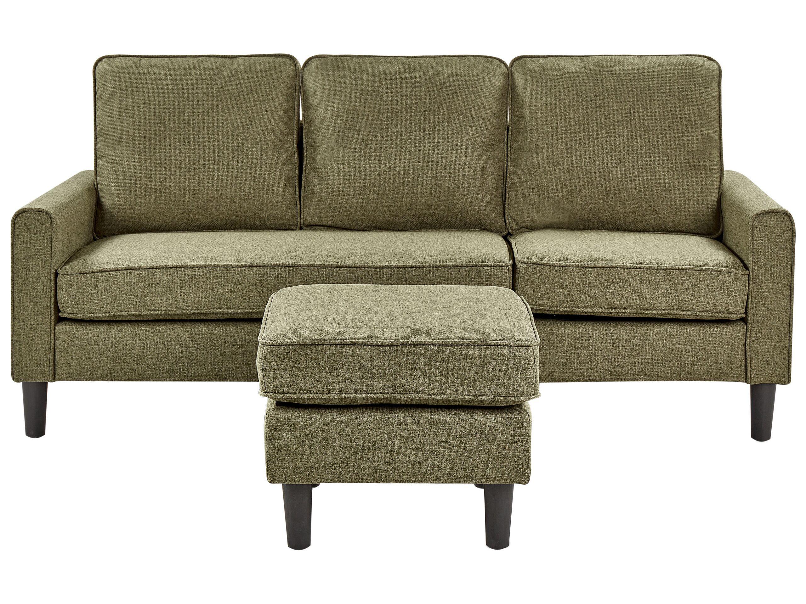 Beliani 3 Sitzer Sofa aus Polyester Industriell AVESTA  