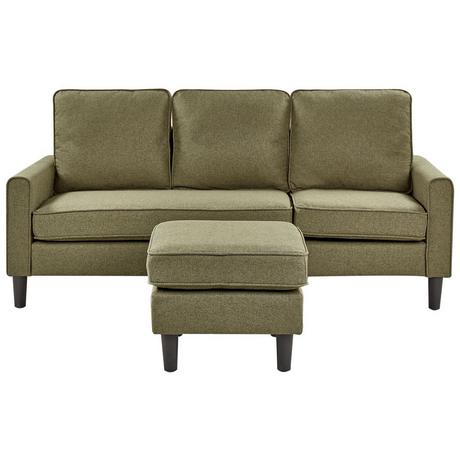 Beliani 3 Sitzer Sofa aus Polyester Industriell AVESTA  