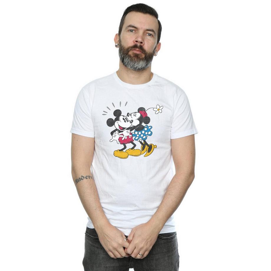 Disney Mickey et Minnie Baiser T-Shirt  