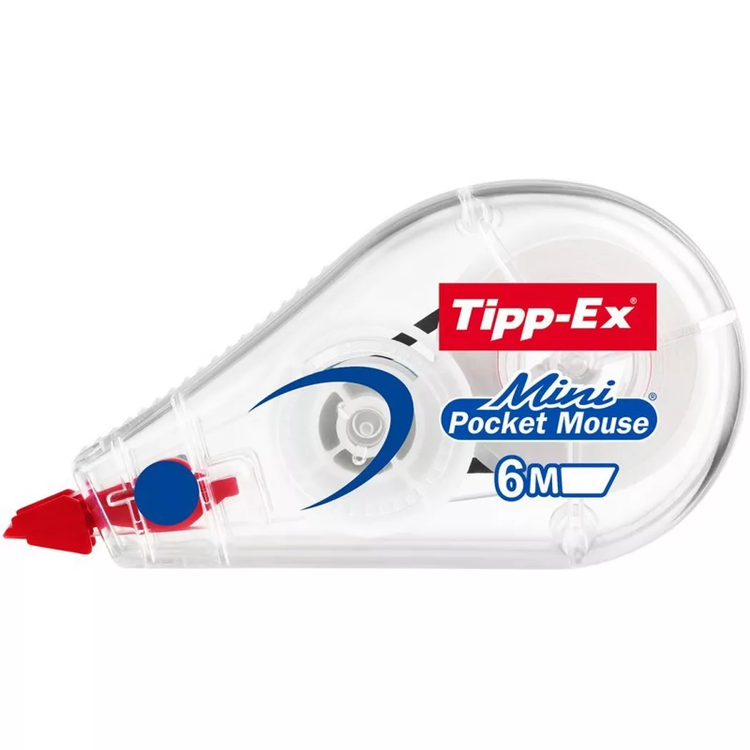 Tipp-Ex 932564 Mini Pocket Mouse Correction tape 5 mm White 6 m 1 pc