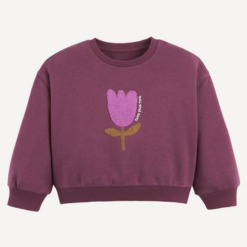 Sweat col rond en molleton