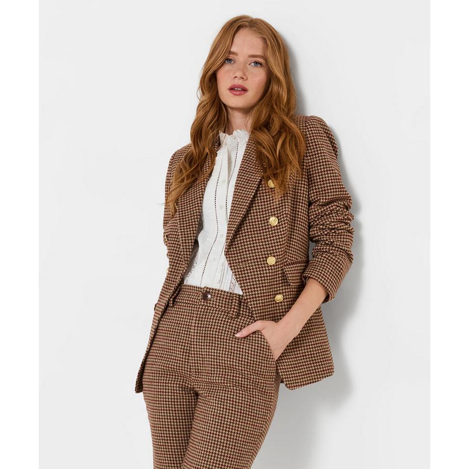 Joe Browns Veste à Carreaux Asymétrique  