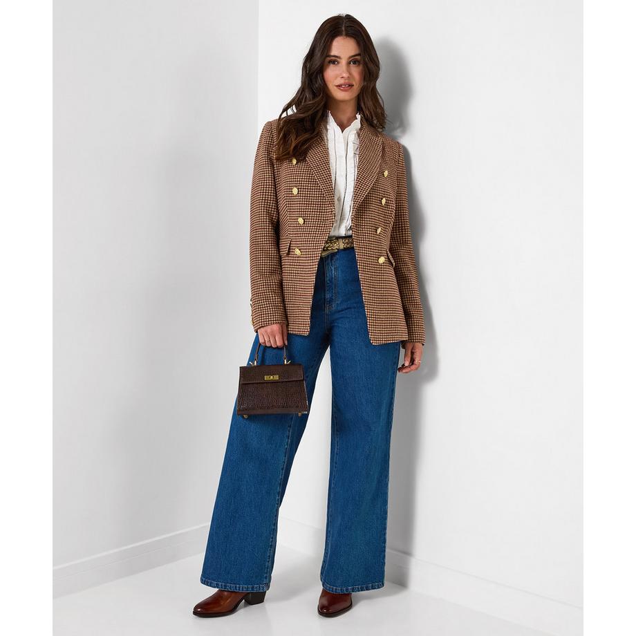 Joe Browns Veste à Carreaux Asymétrique  