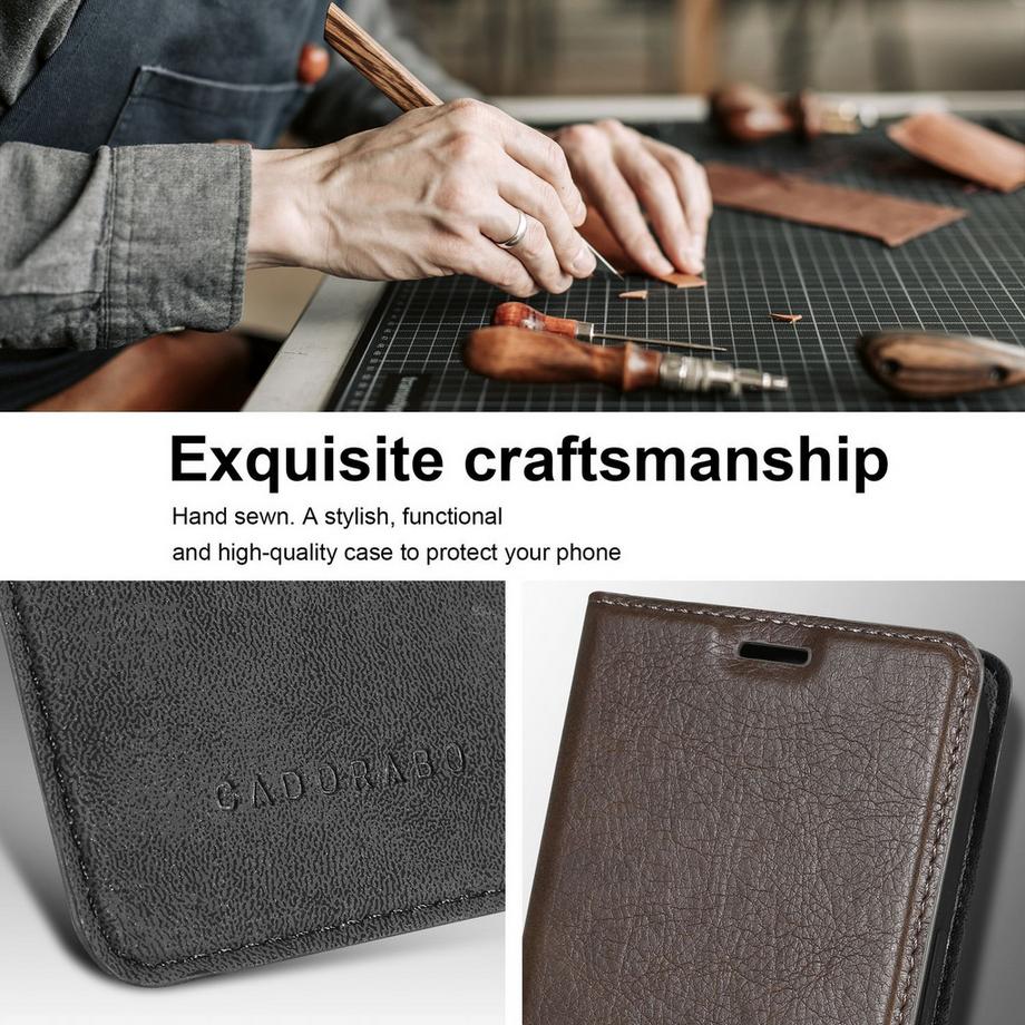 Cadorabo  iPhone 16 Schutzhülle mit Magnetverschluss 