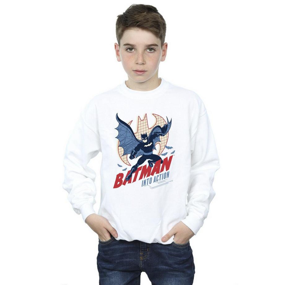 DC COMICS  Into Action Sweatshirt 
