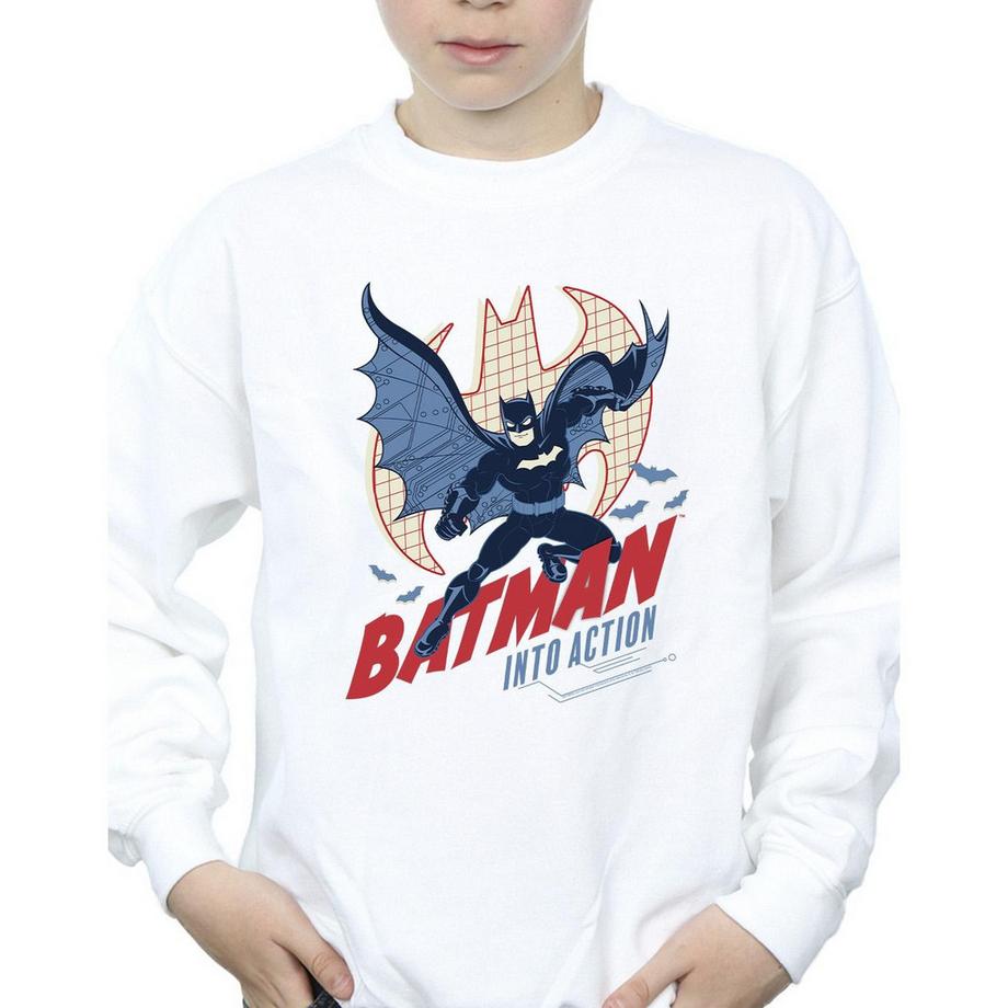 DC COMICS  Into Action Sweatshirt 