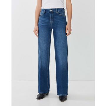 Long Flared Jeans Carie gerader Schnitt